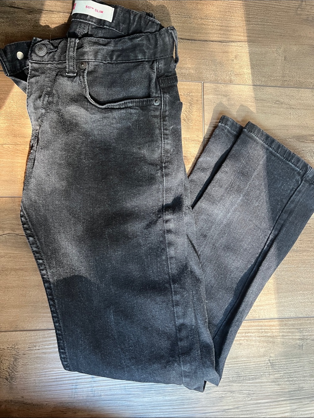 Levi's Kids Black 511 Slim Jeans